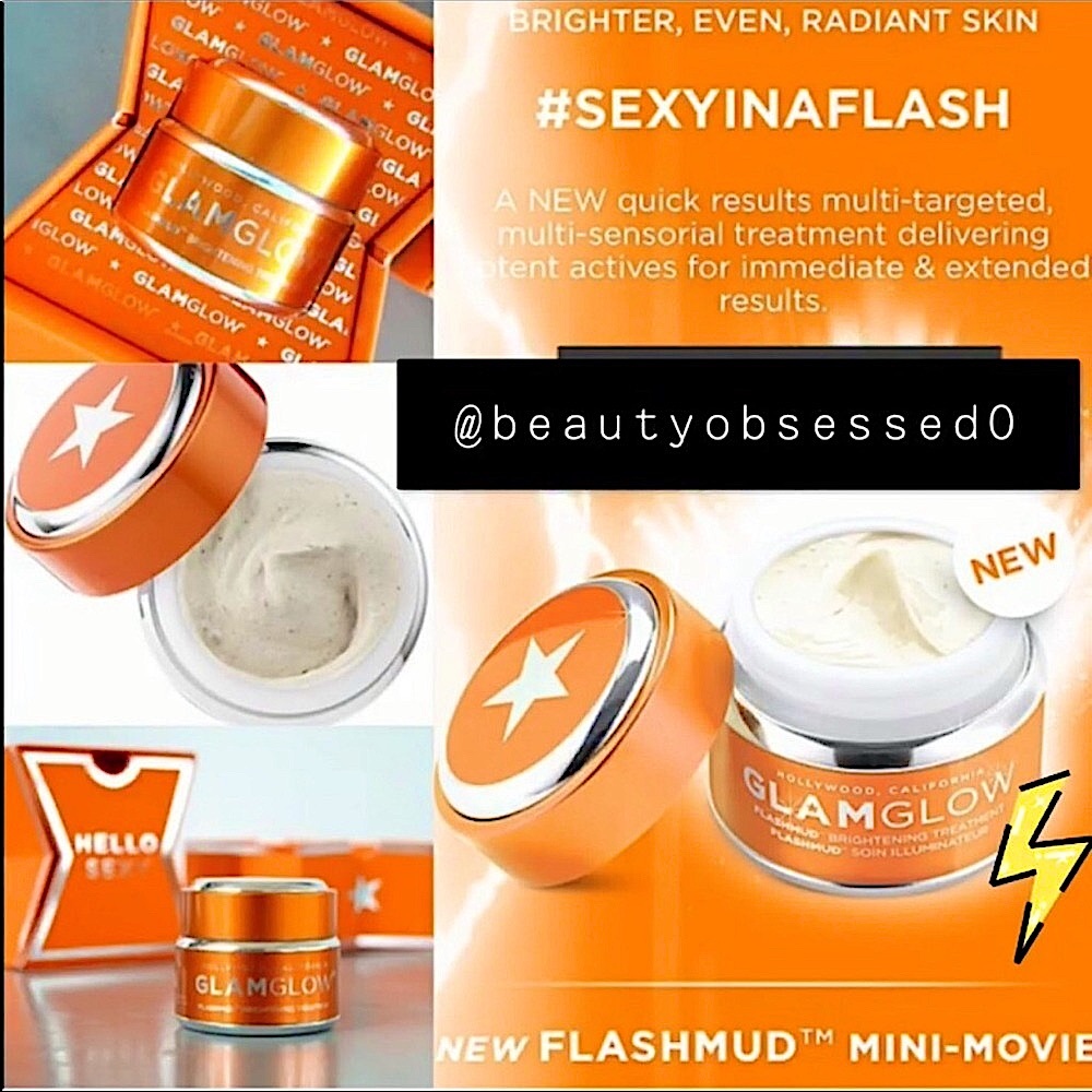 🆕🧡GLAMGLOW: x2 FLASHMUD Brightening Treatment Mask